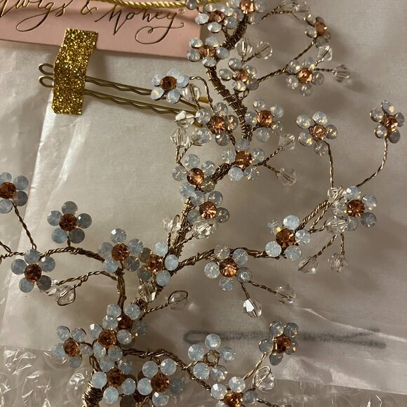 New Beautiful BHLDN Hanami Hair ornament: wedding, occasions, bridal Retail $350 main image 8
